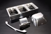 Polished aluminum castings