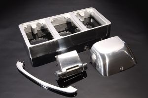Polished aluminum castings